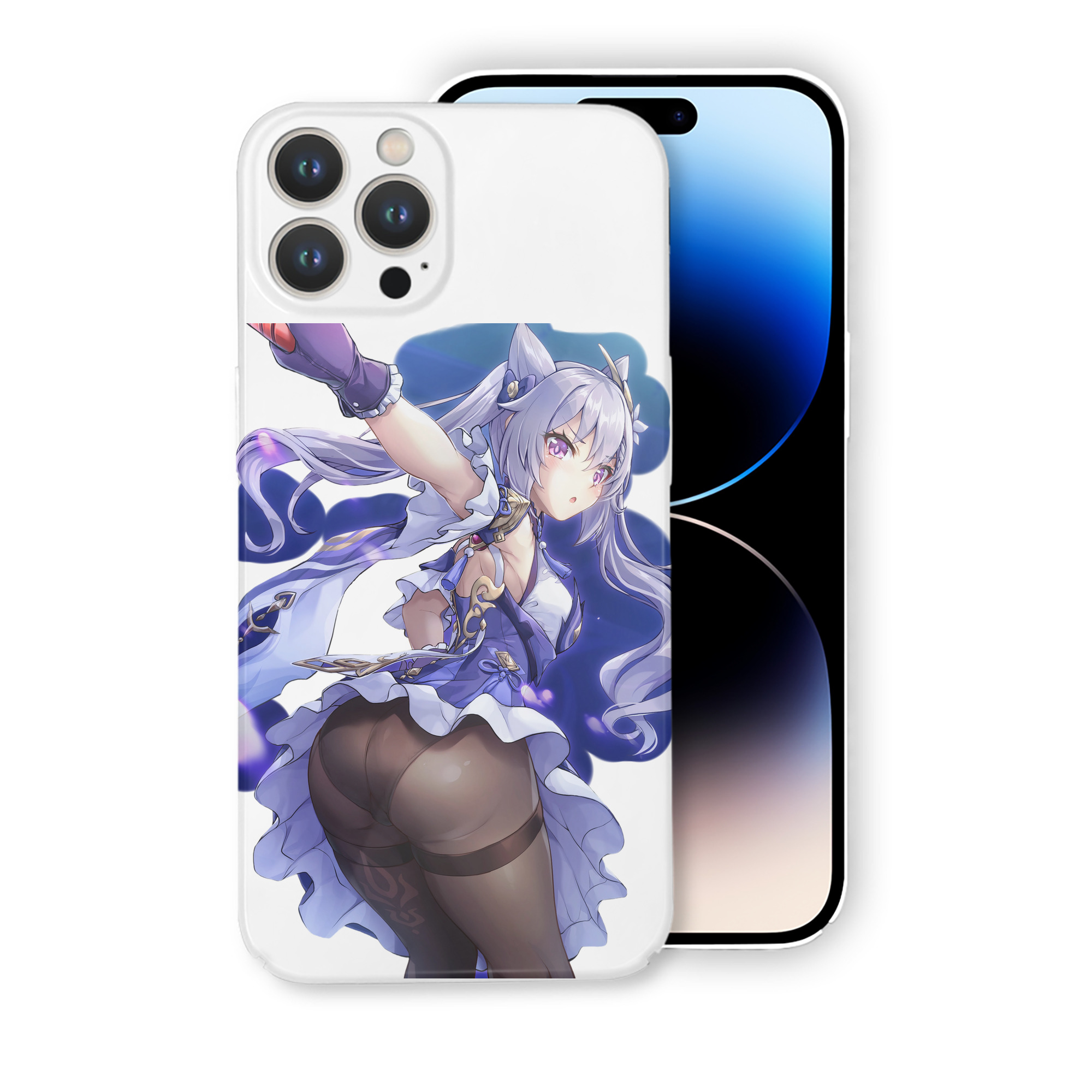 げんし神 刻晴 こくせい genshin Kokusei 【iPhone 14シリーズ対応】ハードケース